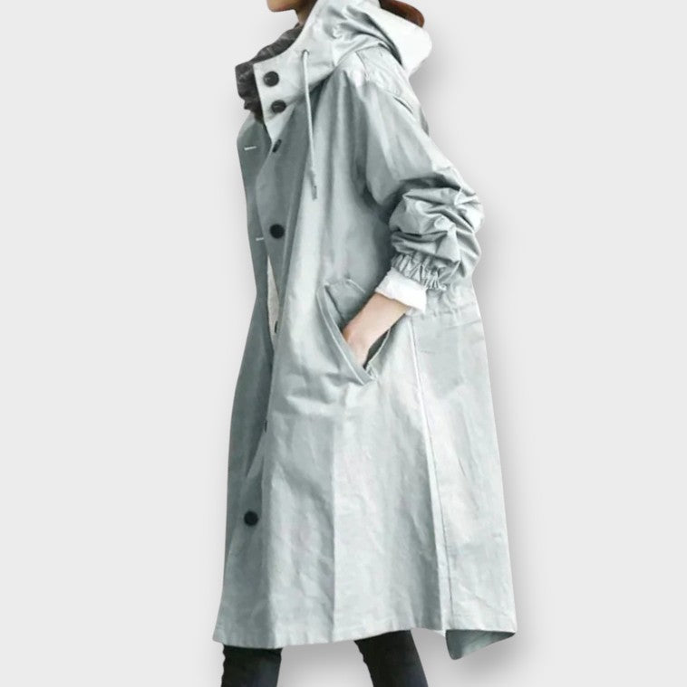Catherine - Elegant Trench Coat