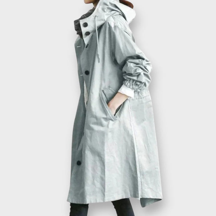 Catherine - Elegant Trench Coat