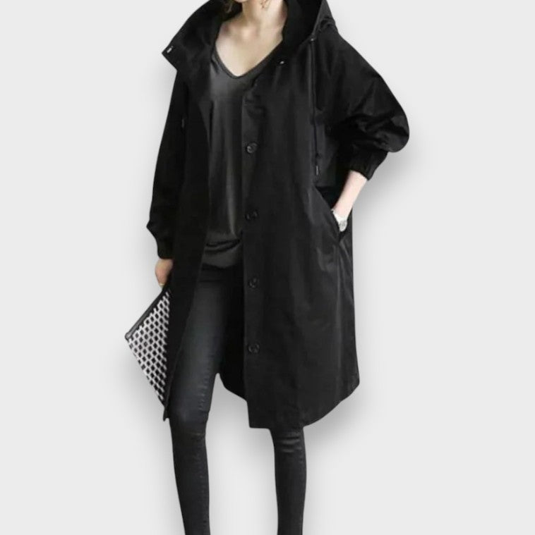 Catherine - Elegant Trench Coat