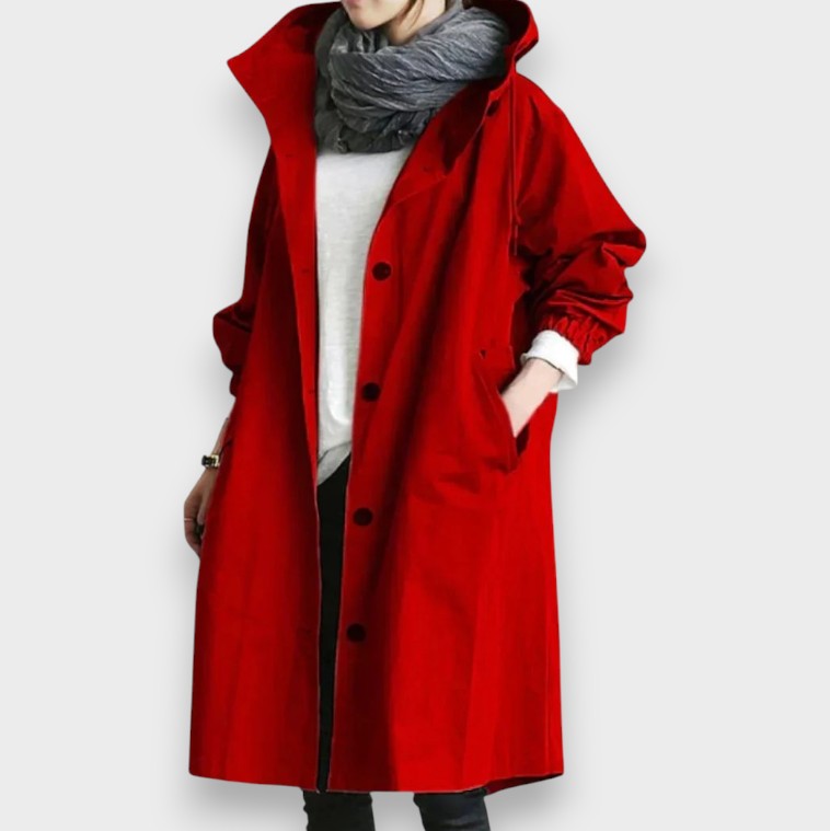 Catherine - Elegant Trench Coat