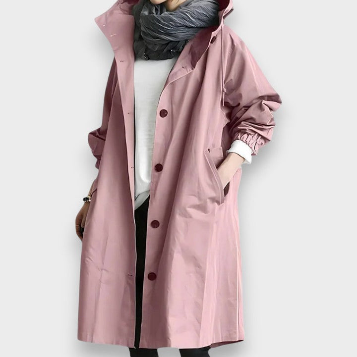 Catherine - Elegant Trench Coat
