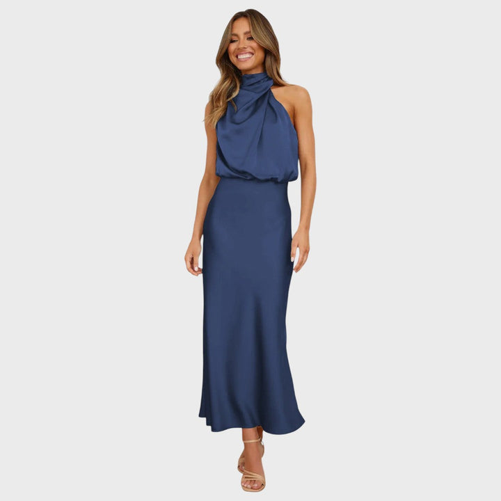 Bennie -  Off the Shoulder Midi Dress