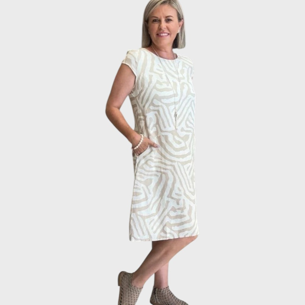 Giselle - Round Neckline Dress