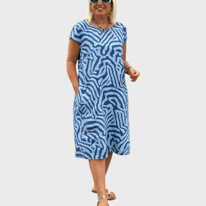 Giselle - Round Neckline Dress