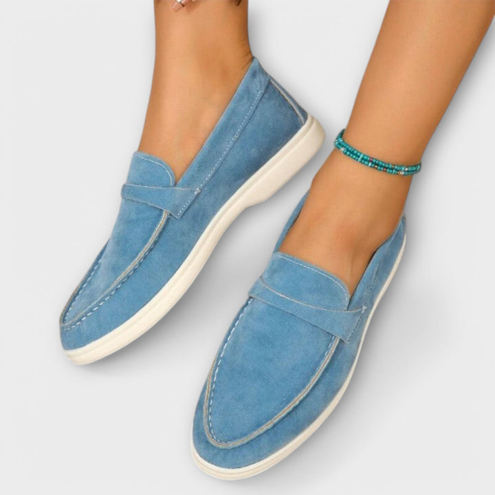 Ellen - Suede Moccassins